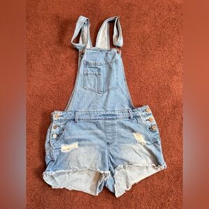 Ci Sono Light Blue Women's Denim Overalls